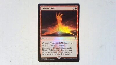 Foil Crater's Claws	 Khans of Tarkir - Magic the Gathering Red - Image 1 of 2