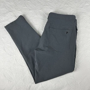 Public Rec Workday Performance Pants Mens 34x32 Gray Stretch - Picture 1 of 8
