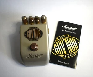 Pedal efecto guitarra Marshall GV-2 Guv’nor Plus Overdrive probado funciona perfectamente - Imagen 1 de 9