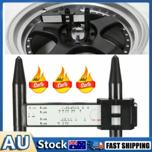 PCD Gauge Bolt Pattern Measuring Tool 4 5 6 8 studs Wheel Rim Gauge GV - Picture 1 of 17