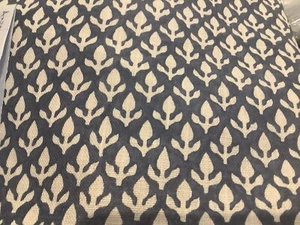 Andrew Martin Bud Denim Floral RRP£84pm W137cms 2.5 metres @£90 piece - Picture 1 of 4
