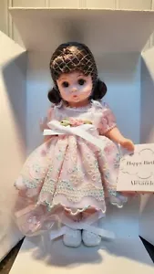 Madame Alexander Happy Birthday Doll 27241 Rare Brunette Version 2001 - Picture 1 of 6