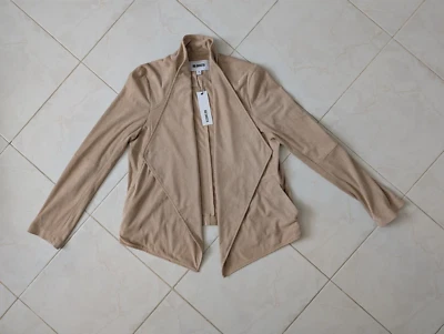 Chaqueta de manga larga BB Dakota imitación gamuza tostada talla mediana Foto 1 de 4