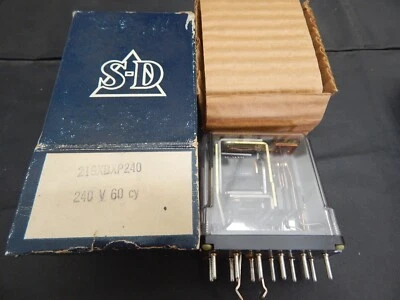 STRUTHERS-DUNN DUNCO 219XBXP-240VAC RELAY 219XBXP 240VAC - USA FAST SHIPPING - Image 1 of 4