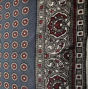 Vintage Silk Pocket Scarf Handkerchief Square Made In Italy - Picture 1 of 2