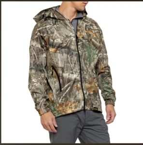 Kings Camo XKG WindStorm Peak Realtree Edge Waterproof Rain Jacket Size M - Picture 1 of 2