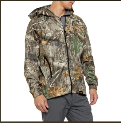 Kings Camo XKG WindStorm Peak Realtree Edge Waterproof Rain Jacket Size M - Image 1 of 2
