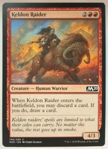 Juego de núcleos MTG Keldon Raider 2020 146/280 regular común - Imagen 1 de 1