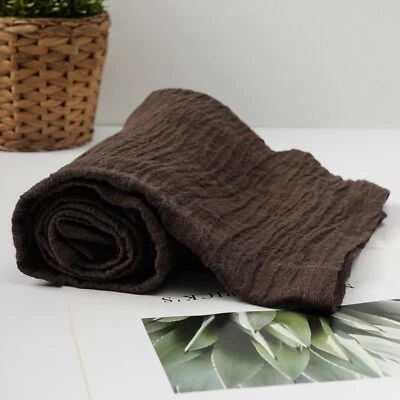 100% Flax Linen Bath Towel 33.5x53 Inches Natural Lightweight Hair Towel for ... - Image 1 of 4
