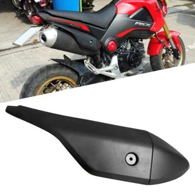 HONDA GROM MSX 125 2012-2015 PROTECTOR DE ESCAPE NEGRO TRAIL PROTECTOR TÉRMICO CUBIERTA DE TUBO Foto 1 de 4