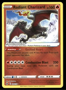 ✅✅Pokemon Radiant Charizard 020/159 - Radiant Rare Crown Zenith TCG ✅ NM✅RBAN✅✅ - Bild 1 von 4