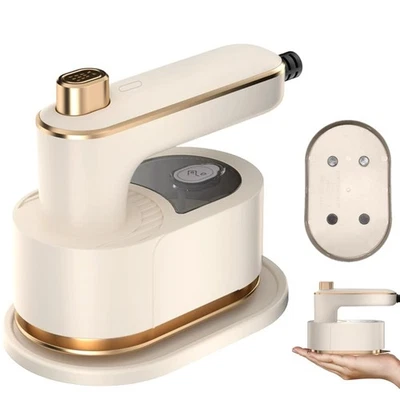 Mini Portable Micro Steam Iron Machine Steamer Handheld Garment Clothes Ironing - Image 1 of 4