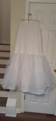 ENAGUA GRANDE SIRENA SLIP VESTIDO DE NOVIA COSPLAY DISFRAZ RENACIMIENTO Foto 1 de 2