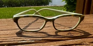 Banana Republic Womens Eyeglass Frames NORA Mint Green/Brown Tortoise 38-19-135 - Picture 1 of 23