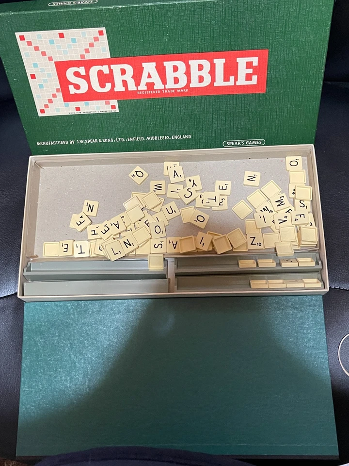 Vintage 1955 Scrabble by Spear's Games - Image 1 of 1