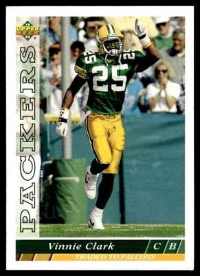1993 Upper Deck Vinnie Clark Atlanta Falcons #91 - Image 1 of 2