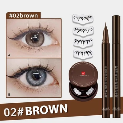 Waterproof Eyelash Seal DIY Silicone Lower Lash Extension Stamp Eyeliner J5 C6L3 - Image 1 of 4