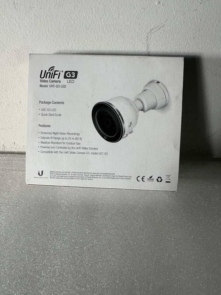 Ubiquiti UVC-G3-LED IR Range Extender for UniFi Video Camera G3 - Image 1 of 4
