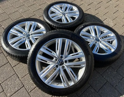 4 ORIGINAL 19" ALU WINTERRÄDER VW TIGUAN II AD1 ALLSPACE 5NA601025F AUCKLAND RDK - Bild 1 von 4