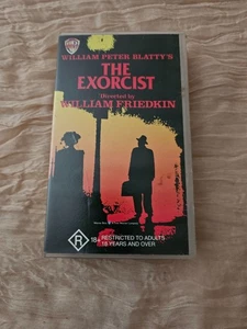 The Exorcist 1973 Super Rare Australian VHS Video Cassette Horror VHS - Picture 1 of 4