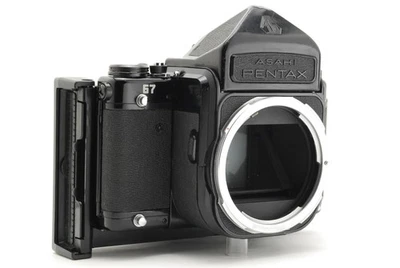 Rare [Exc+5] Pentax 67 Late Mirror UP MLU Body Polaroid Custom Camera From JAPAN - image 1 of 4
