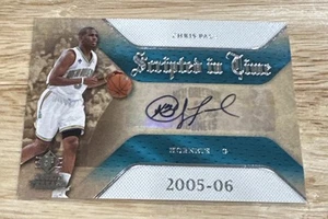 Chris Paul Upper Deck SP Rookie Threads 2007-08 con guión en el tiempo radiocontrol automático - Imagen 1 de 2