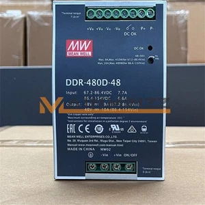 1PCS MEAN WELL DDR-480D-48 switching power supply NEW - Picture 1 of 5