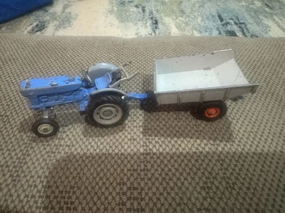 Toy Ford Tractor And Tipping Trailer - Image 1 of 4