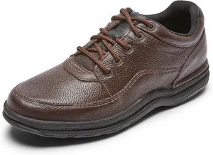 Rockport Hombres World Tour Clásico 11.5 Ancho X, Cuero Marrón Caído - Imagen 1 de 1