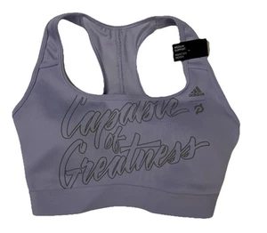 Adidas x Peloton Lavender Sport Trainings BH Größe 2XSD Capable of Greatness Neu - Bild 1 von 4