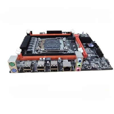X99E Server DDR3 Desktop Computer Motherboard EV3 Gigabit 2666v3 Set - Image 1 of 4