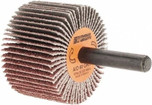 Abrasivos estándar: rueda de solapa - paquete de 2, 612425, 1-1/2 x 1 x 1/4 - Imagen 1 de 1