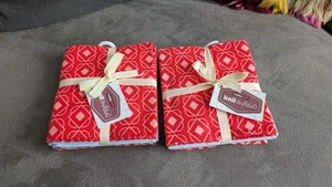 Paquete de 5 X 2 paquetes de cuartos de grasa 100 % algodón Hobby Craft (50x50 cm) - Imagen 1 de 6