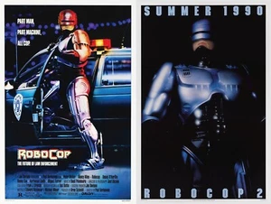 Robocop 1 and 2 1987 1990 Filmplakat movie poster - Bild 1 von 5