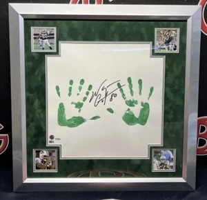 Wayne Chrebet New York Jets Signed Framed Handprints Limited To 80 Steiner CX - Picture 1 of 3
