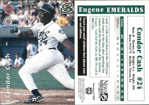Tarjeta de radiocontrol Condor Cash 2000 Grandstand Eugene Emeralds *AutographDen* ENVÍO GRATUITO - Imagen 1 de 1