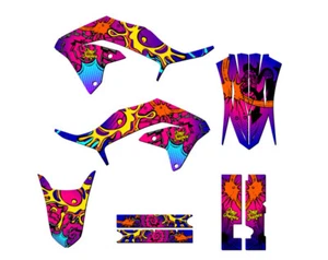 2020-2022 KLX 230 ZANY Pink Senge Graphics Kit Compatible with Kawasaki - Picture 1 of 10