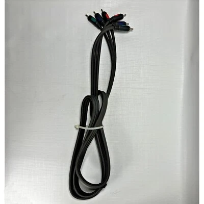 Cables de video RCA componente coaxial 6 pies rojo verde azul HDTV DVD VCR COAX Foto 1 de 2