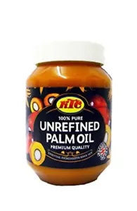 Unrefined Palm Oil 100 % Pure 500 ml x 2 Jar - Picture 1 of 1