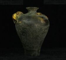 Chinese Palace Bronze Gild Zodiac Year Mouse Snake Statue Noble Pot Jar Crock