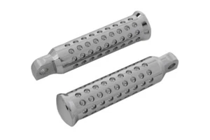 Chrome Micro Holes Footpeg Set For Harley Davidson - Imagen 1 de 3