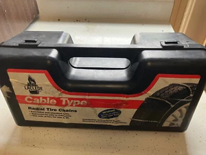 1030 Laclede Cable Tire Snow Chains, 1 Pair - they look like new - Picture 1 of 3