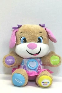 Fisher Price Laugh & Learn Smart Stages Plush Sis Interactive Puppy Girl Bin 15 - Picture 1 of 5