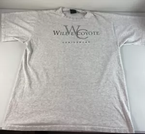 Vtg Wile E Coyote Tee Shirt Size XL 🔥 Looney Tunes GeniusWear. 1995 - Picture 1 of 8