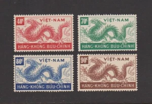 1952 Südvietnam Luftpoststempel ""Hàng Không B u Chính"" Scott # C5 - C8 postfrisch - Bild 1 von 1