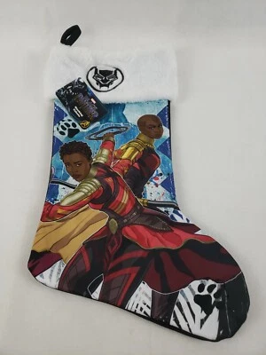 Marvel Pantera Negra Nakia Okoye Navidad Vacaciones Medias Calceta Nuevo Foto 1 de 4