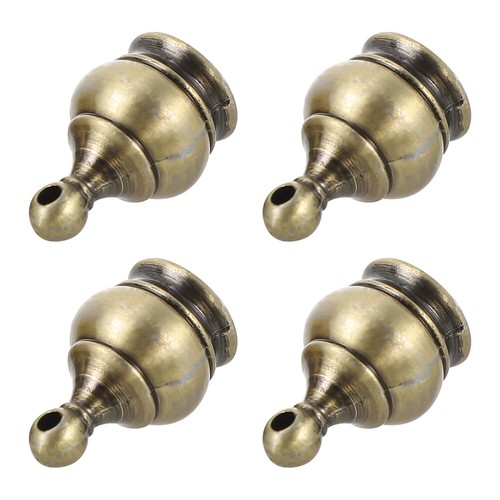 4 Pcs Zinc Alloy Shade Knob Ceiling Light Finial Fixture Vintage Lamp