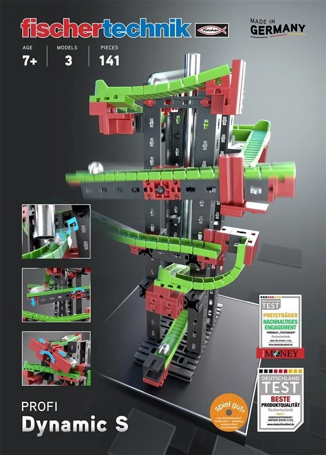 fischertechnik Dynamic S - 30% OFF - 141 peças construção de mármore 536620 - Imagem 1 de 1