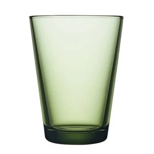 iittala Kartio Tumbler 40 cl Forest Green Kaj Frank NEW 2pc Boxed Discontinued - Picture 1 of 8