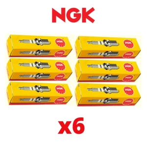6x NGK Zündkerzen für JAGUAR E-TYPE Serie 1 3.8 4.2 AUSWAHL2/2 61->70 Nickel - Bild 1 von 1